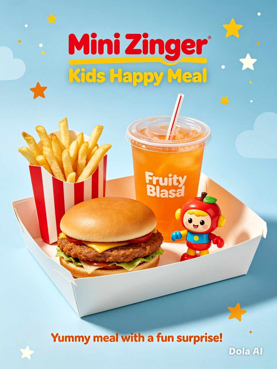 Mini Zinger Burger Meal