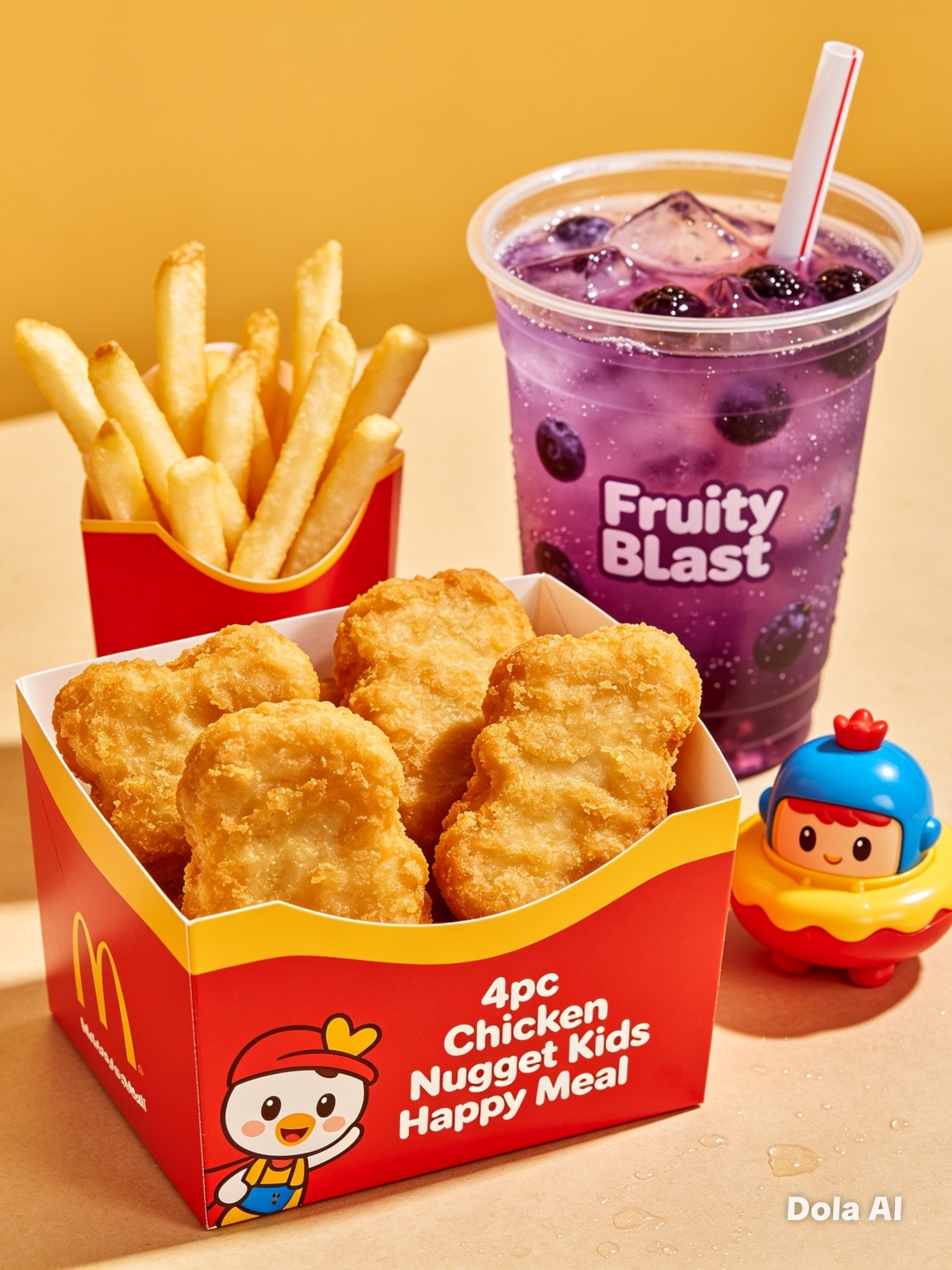 4pc Chicken Nugget Meal