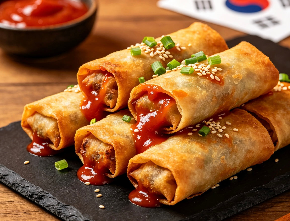 Flamin Buldak Spring Rolls